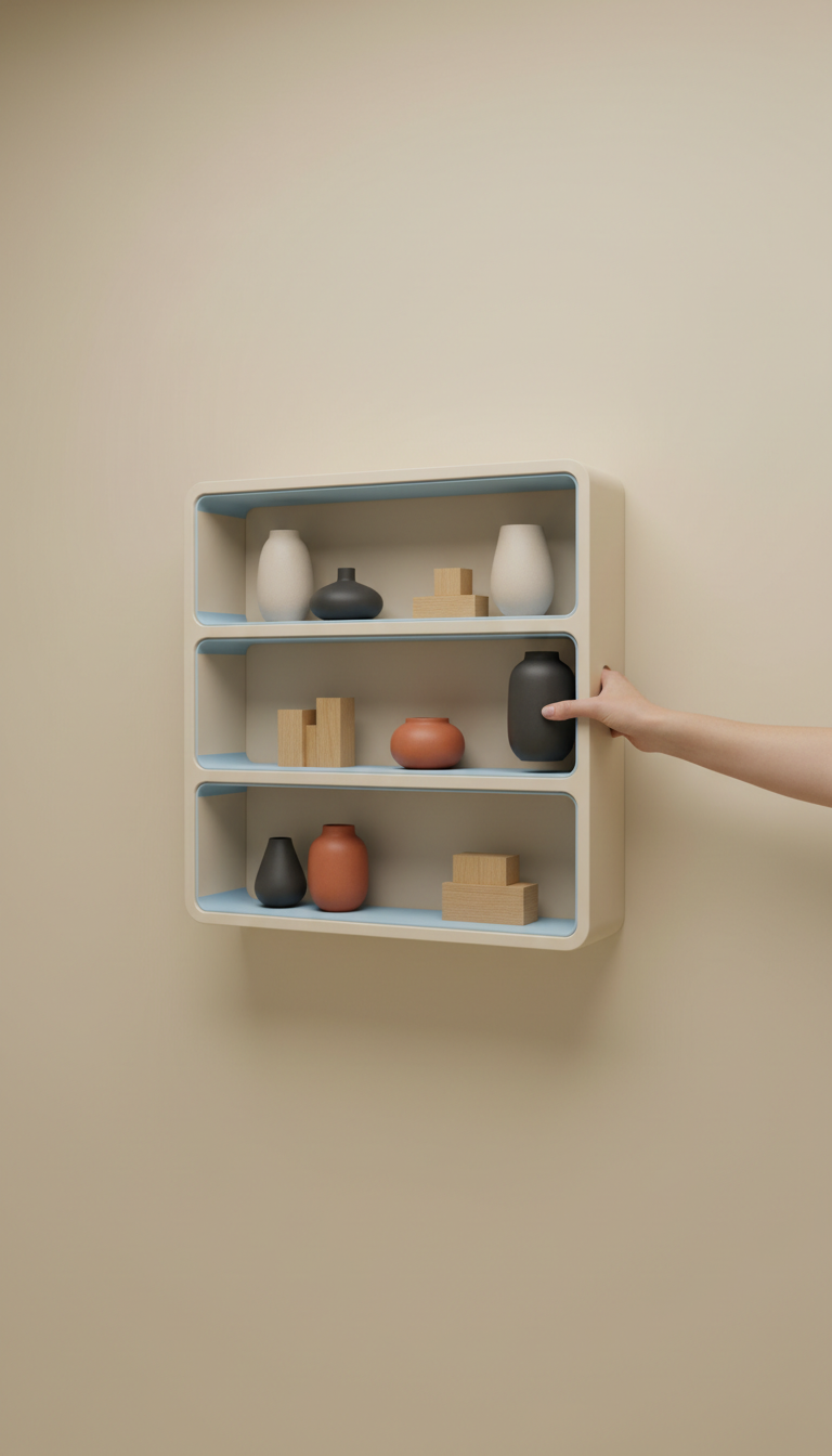 Triple Module Shelf Sky Accent